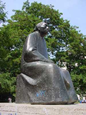 Denkmal fr Kthe Kollwitz auf dem Platz