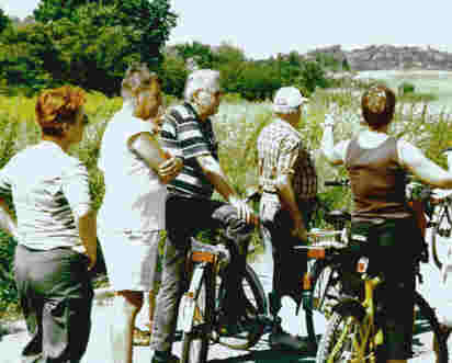 LSG Blankenfelde mit Blick zum Freizeitpark Lbars